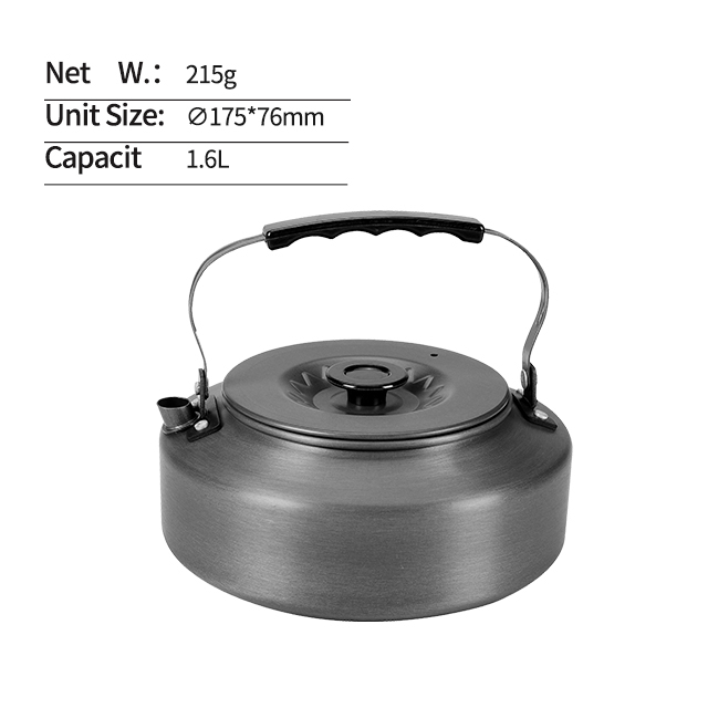 Легкий алюминиевый набор посуды для кемпинга на открытом воздухе BL200-CB