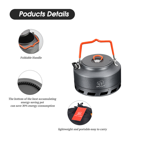 Алюминиевый крапчатый набор походной посуды для скалолазания 
