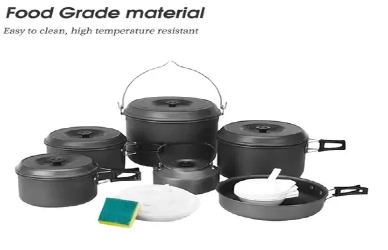 Как почистить походный кухонный набор на природе?